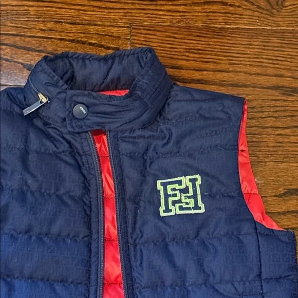 Fendi Puffer Vest Size 6 - Picture 2 of 10